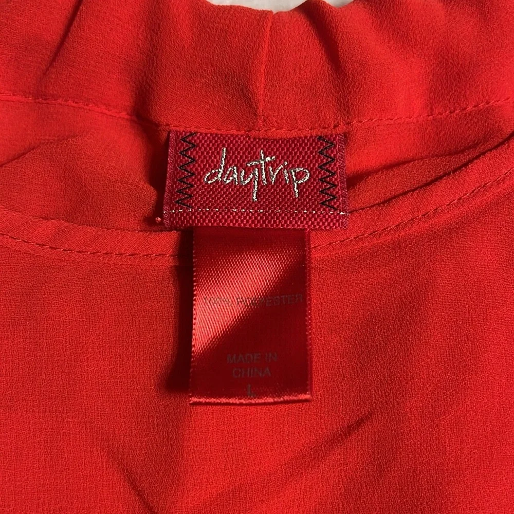 Daytrip Red Tank Sz L - Picture 3 of 7